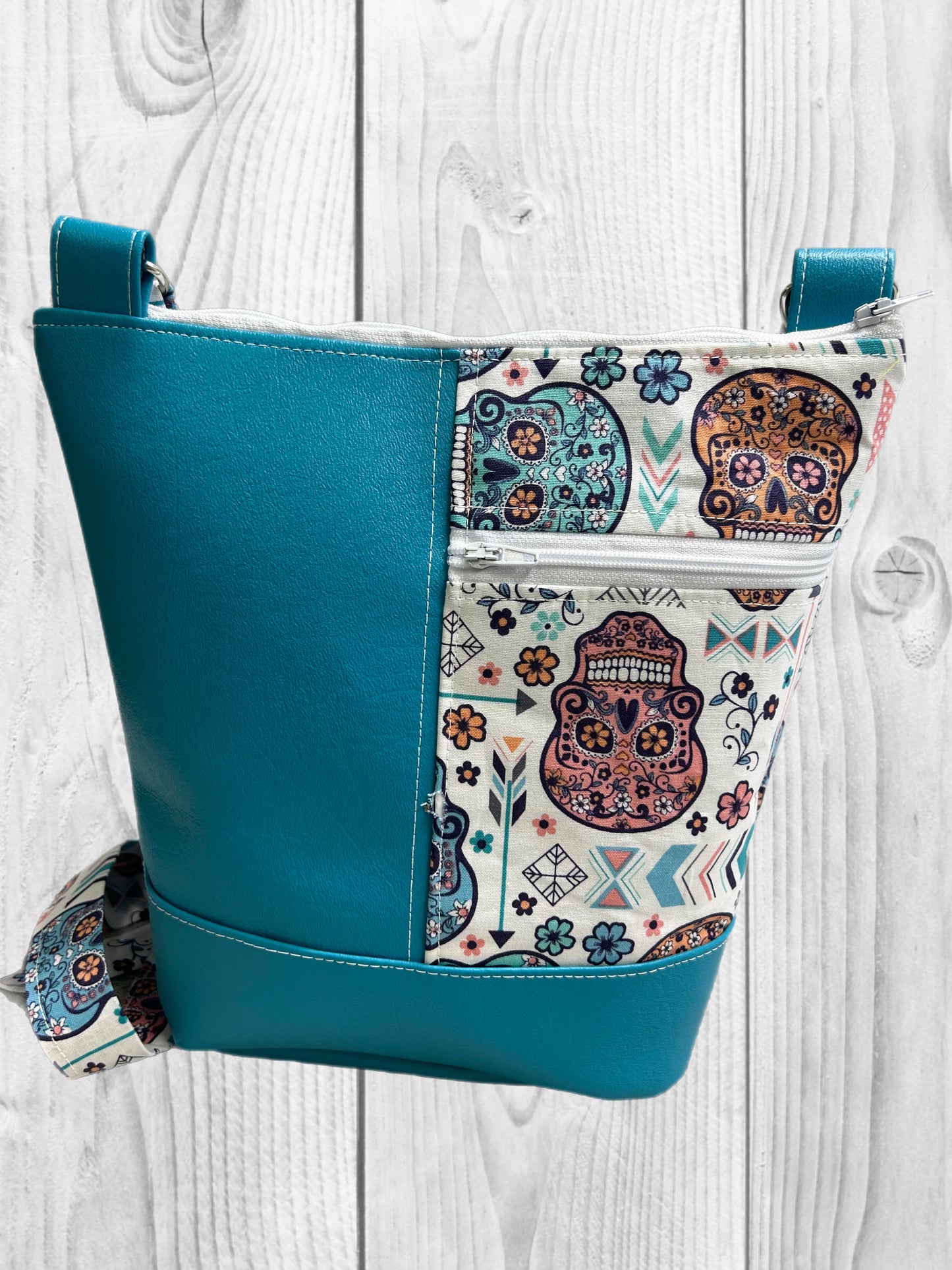 Teal Sugar Skulls BBJR
