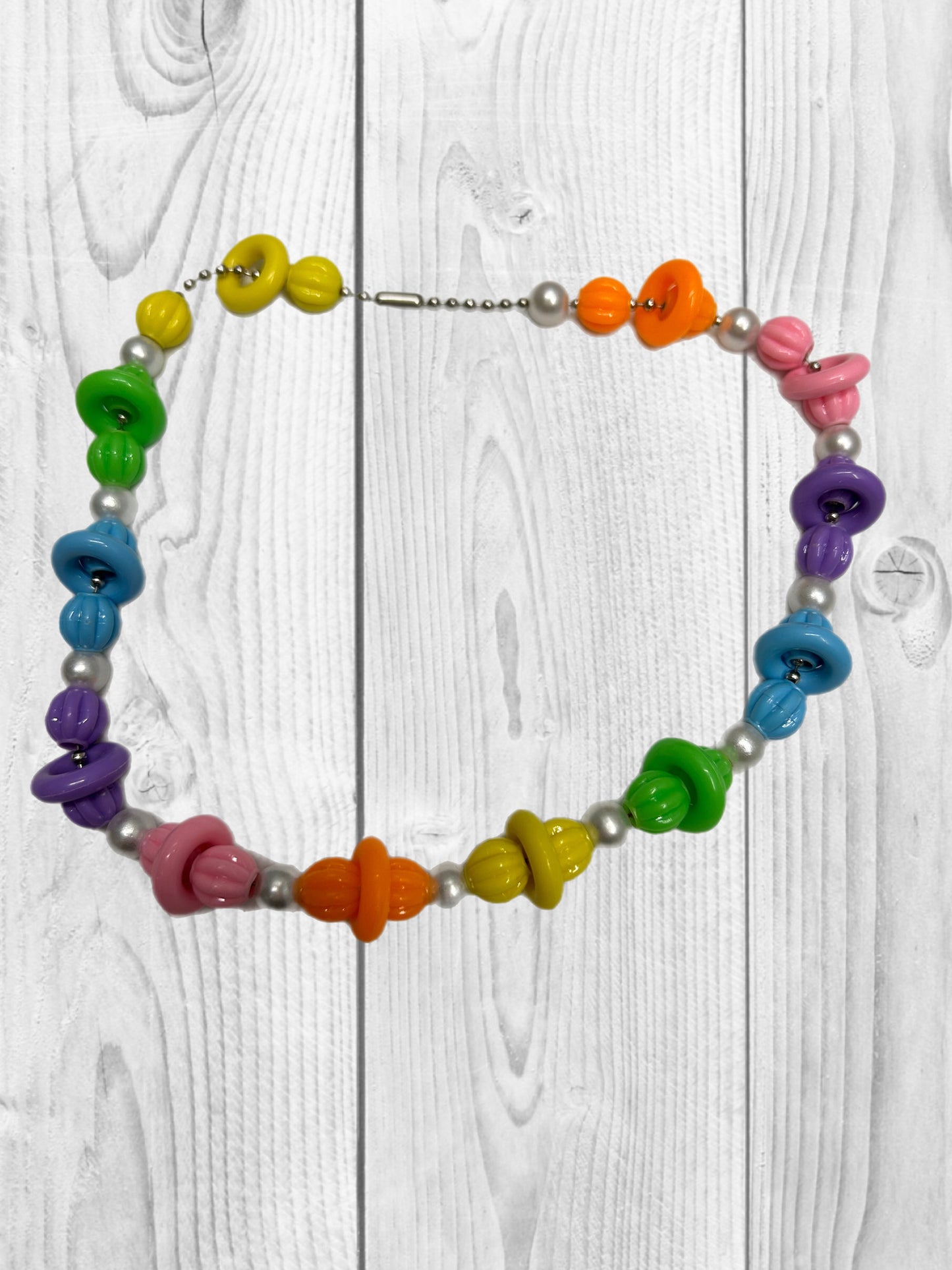 Amish Kids Beaded Necklace